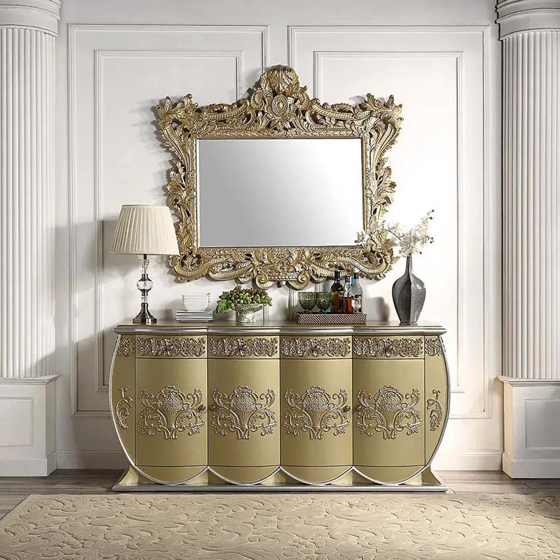 Bernadette - Mirror - Gold by Unique Piece Furniture