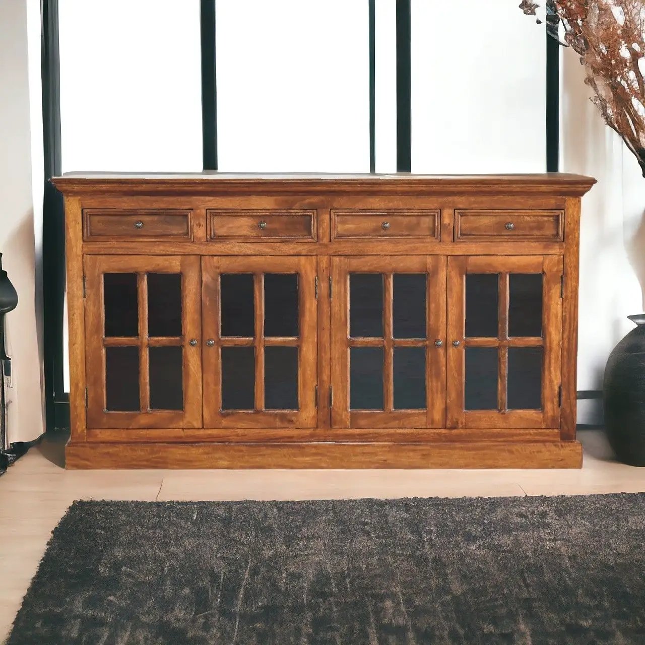 Large Glazed Sideboard by HouseOfZazla