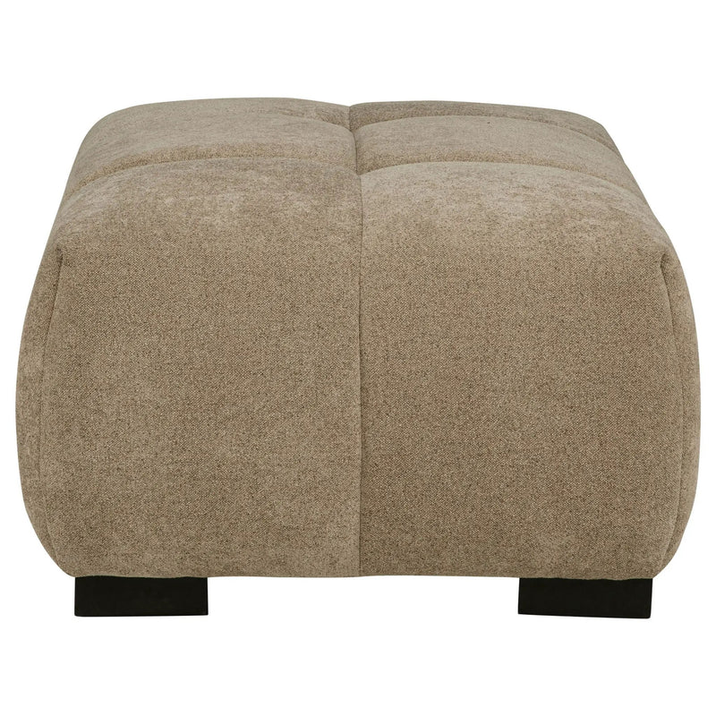 Octavia Upholstered Rectangular Ottoman Camel by Unique Piece Furniture