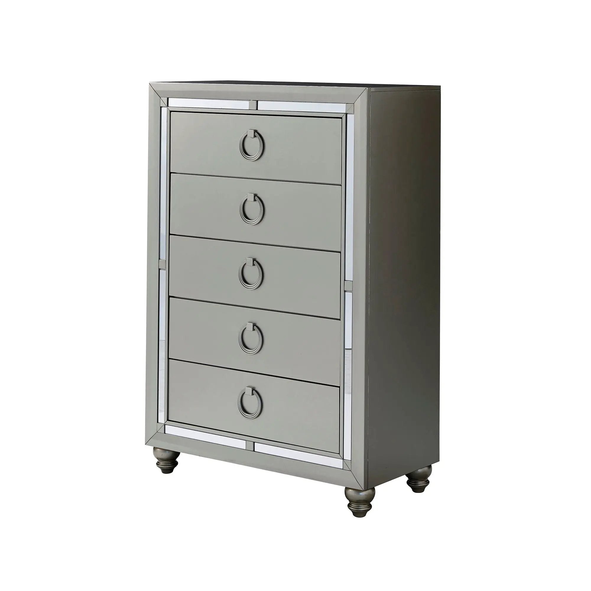 Chloe - Chest - Gemstone Silver by Unique Piece Furniture