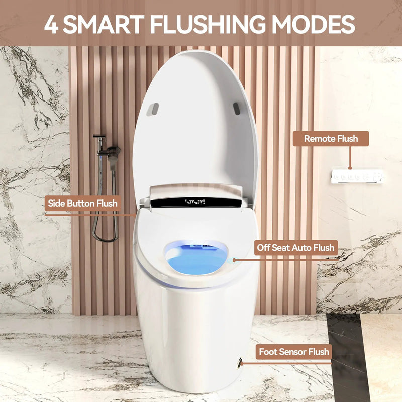 Smart Toilets with Heated Bidet Seat by HouseOfZazla