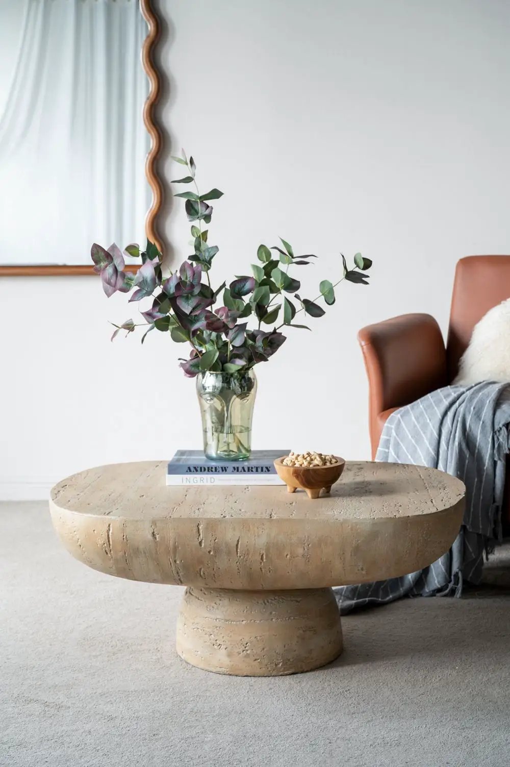 Organic Design Oval Coffee Table by HouseOfZazla