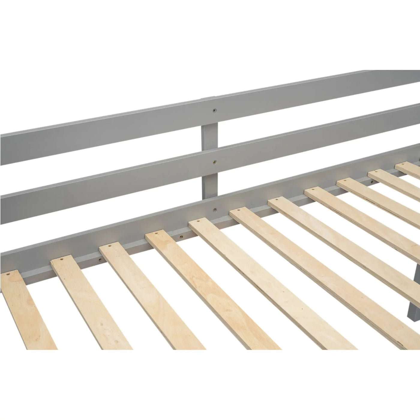 Low Loft Bed With Adjustable Ladder by HouseOfZazla