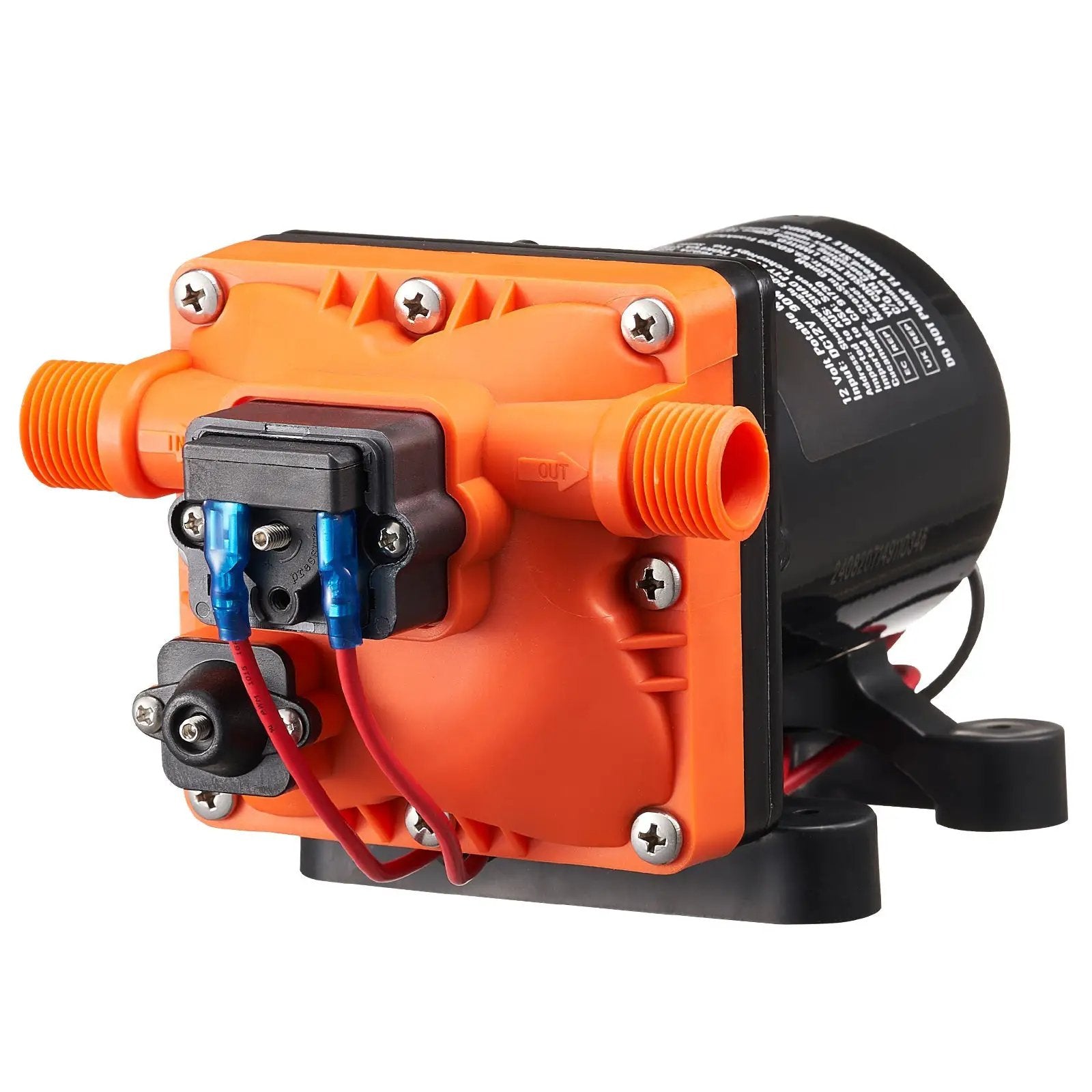 12V Diaphragm Water Pump, 3 GPM (11.36 L/min) by HouseOfZazla