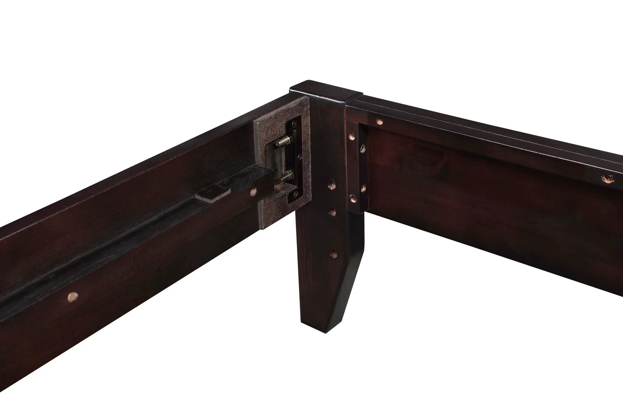 Hounslow California King Universal Platform Bed Cappuccino by Unique Piece Furniture