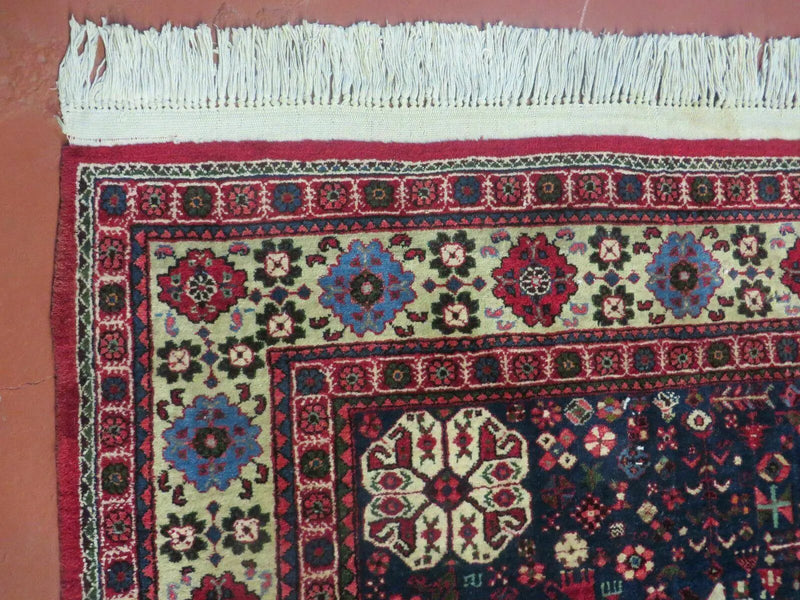 Persian Tribal Rug 7x10, Shiraz Carpet, Abadeh Rug by Jewel Rugs