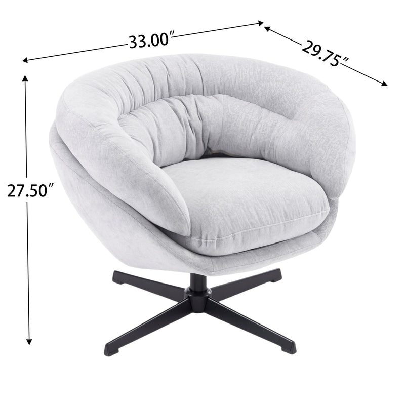 Modern Office Chair With 360 Degree Swivel by HouseOfZazla