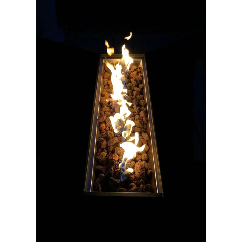 Outdoor Fire Pit Table With Lid Durable Construction - Black by Unique Piece Furniture