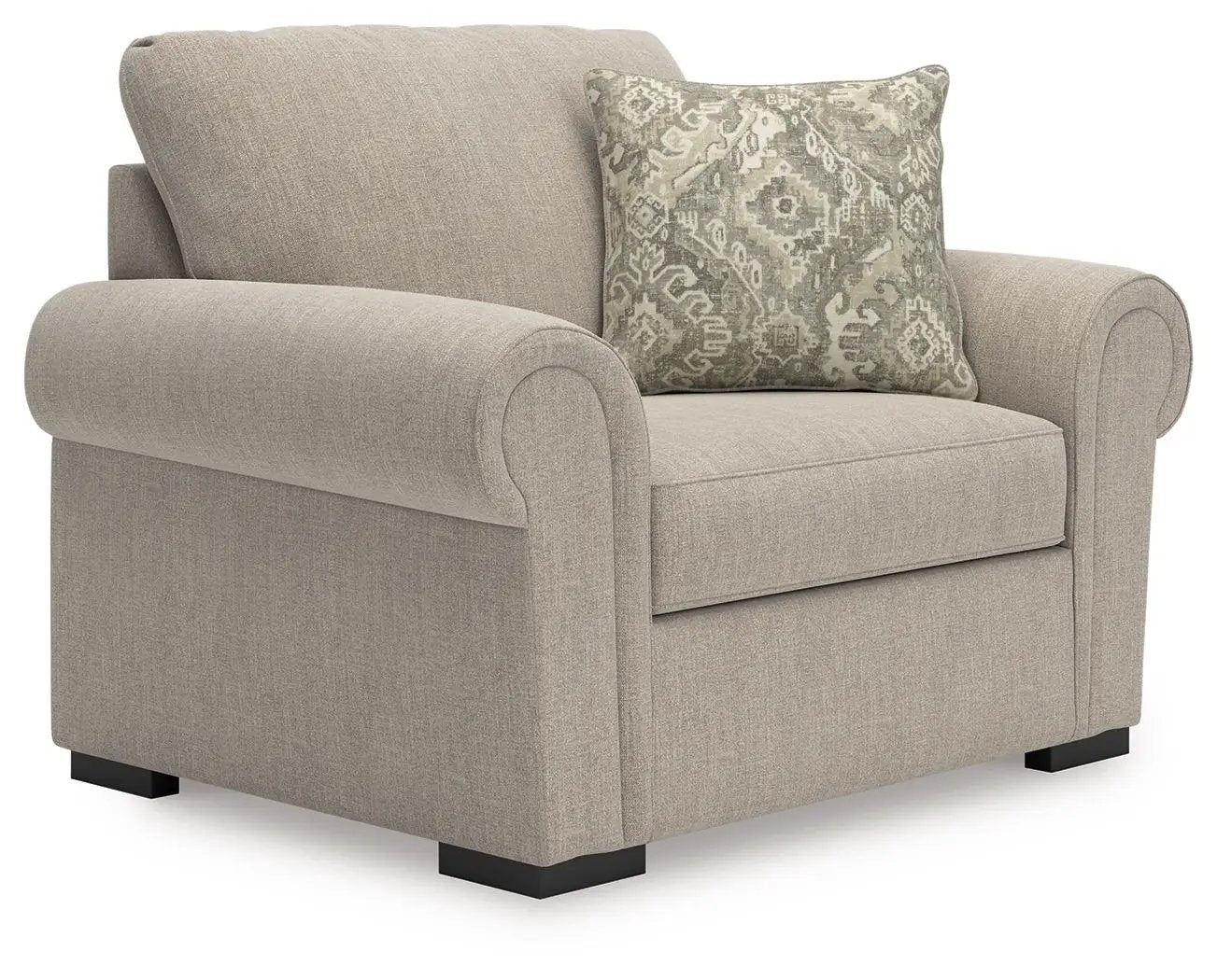 Sararose - Chair and a Half - Heather by Unique Piece Furniture