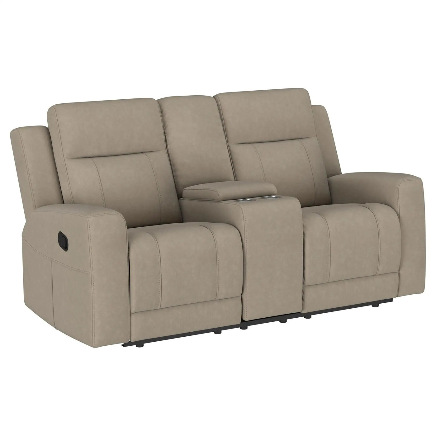 Slater - Reclining Loveseat With Manual Levers by HouseOfZazla