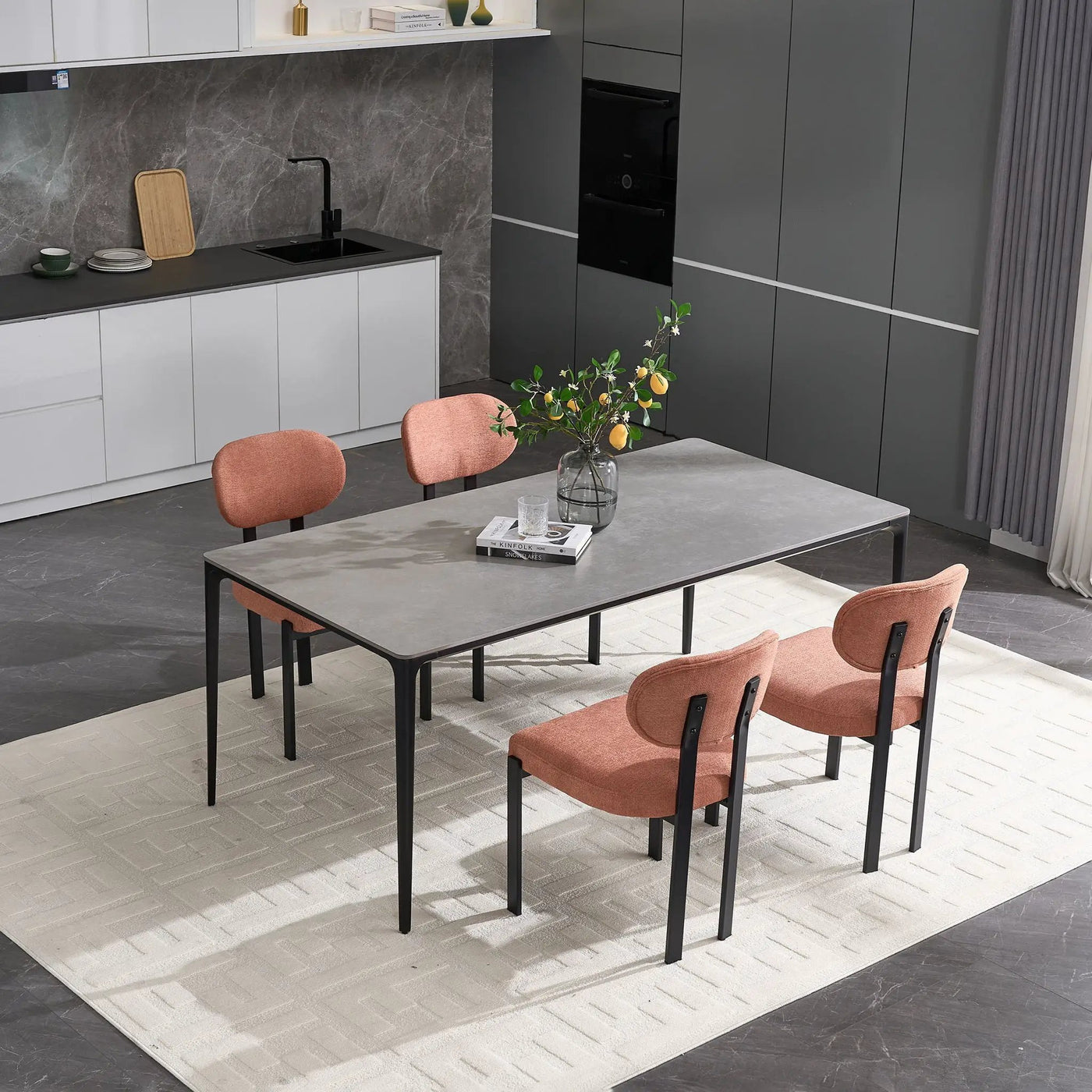 Dining Armless Chairs (Set of 2) by HouseOfZazla