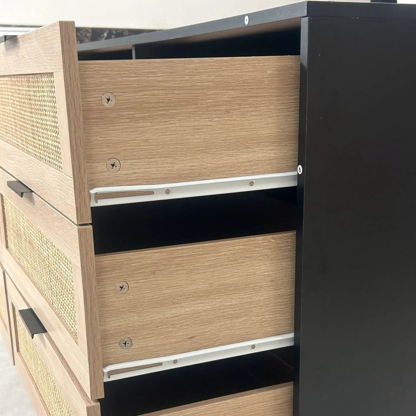 6 Drawer Storage Modern Cabinet For Bedroom by HouseOfZazla