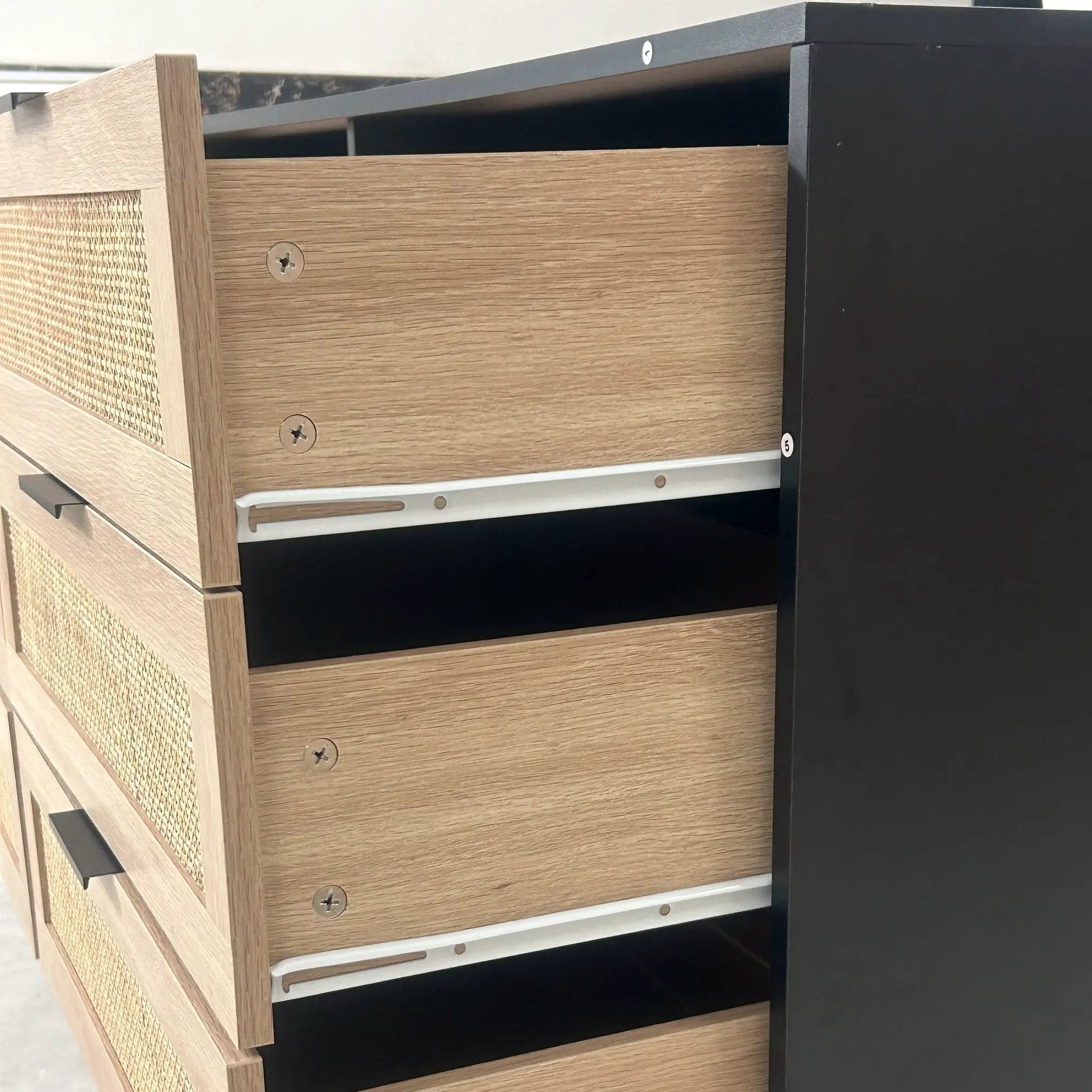 6 Drawer Storage Modern Cabinet For Bedroom by Unique Piece Furniture