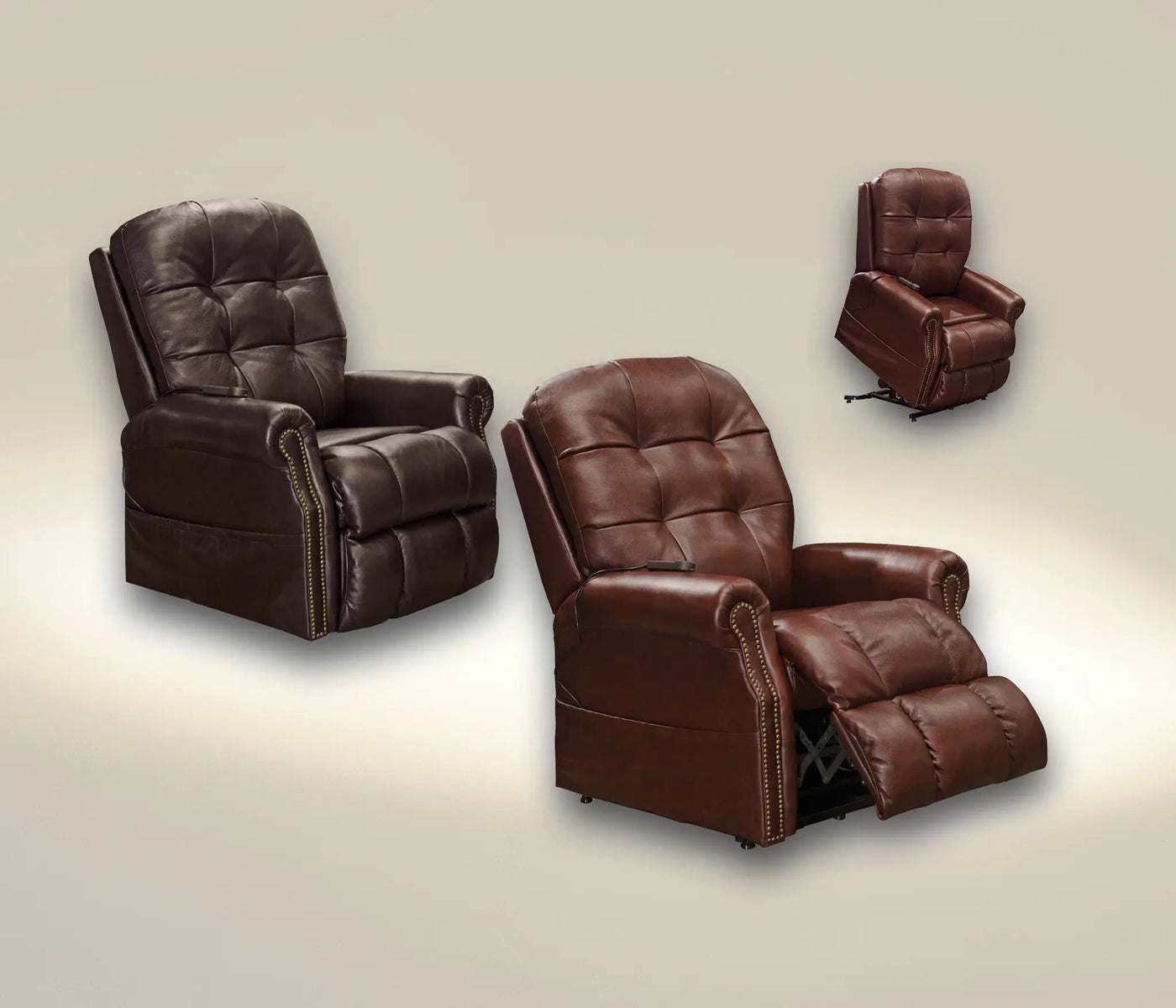 Madison - Power Lift Lay Flat Recliner With Heat & Massage by Unique Piece Furniture