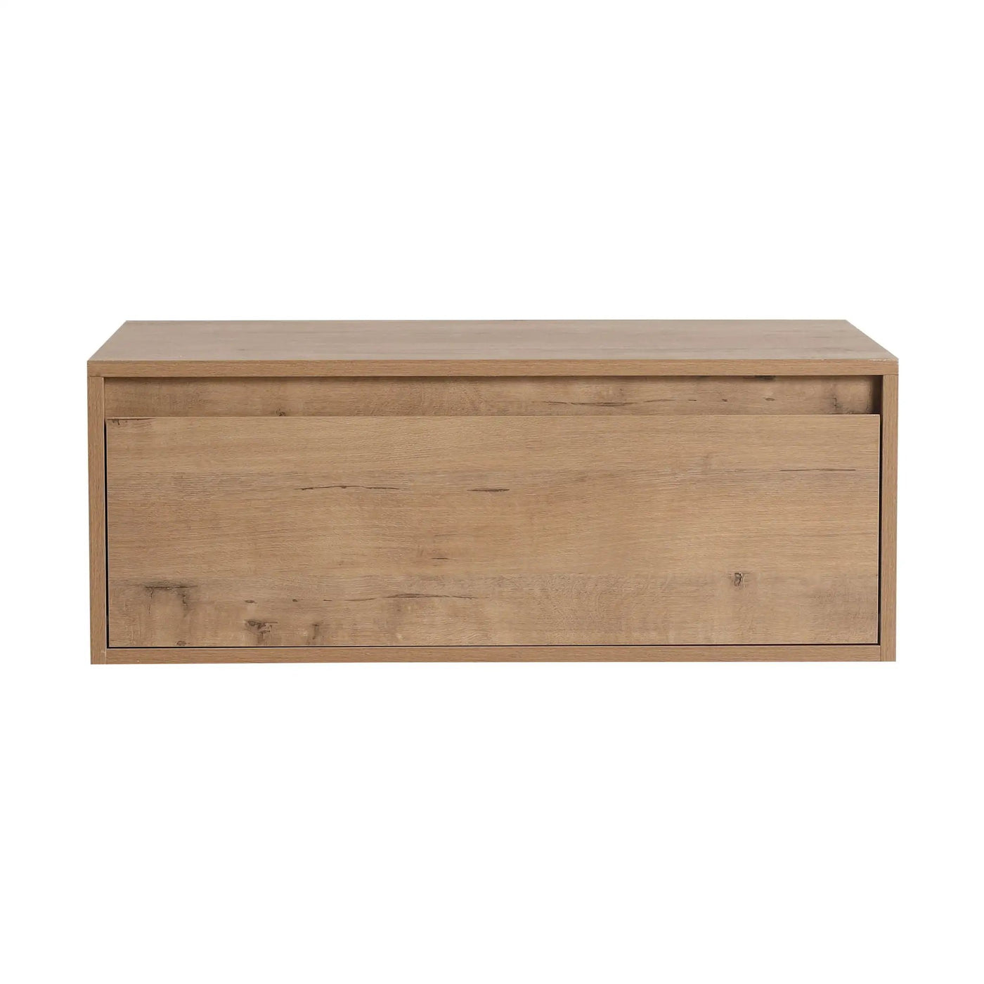 Modern Minimalist Bathroom Cabinet With Soft Close Drawers And Floating Mounting Design by HouseOfZazla