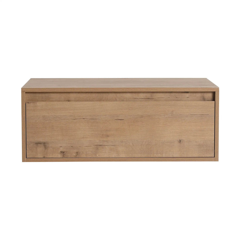 Modern Minimalist Bathroom Cabinet With Soft Close Drawers And Floating Mounting Design by HouseOfZazla