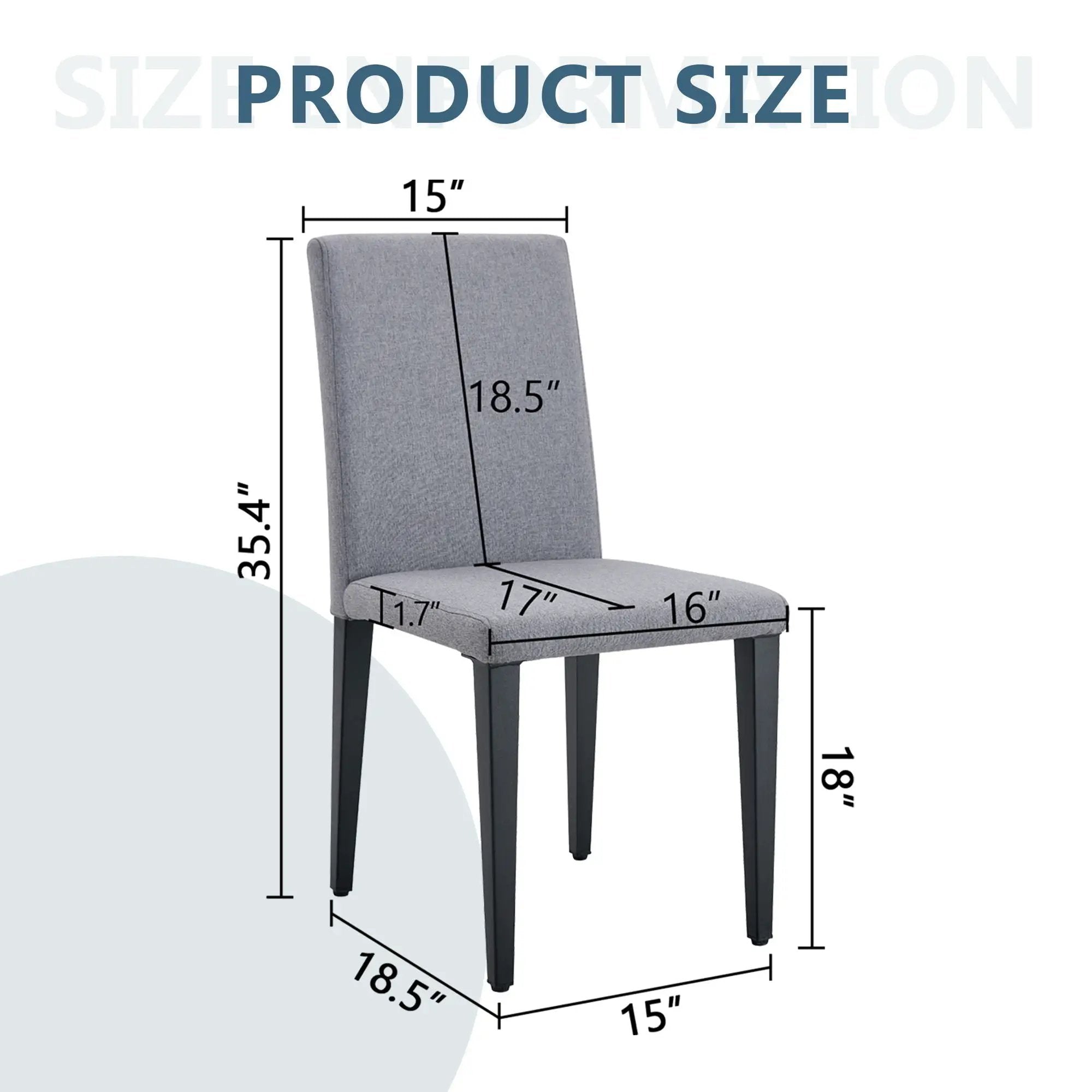 Versatile Dining Chairs With Comfortable Design And Metal Legs by Unique Piece Furniture