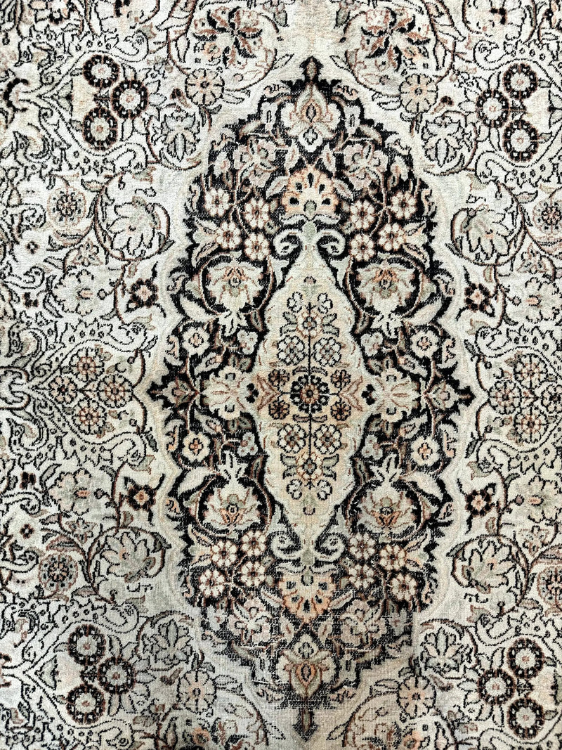 Silk Indian Kashmiri Rug 6x9 by Jewel Rugs