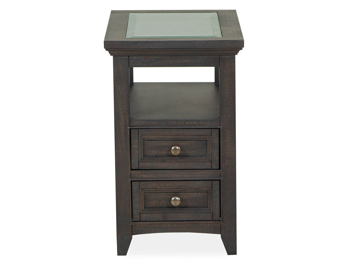Westley Falls - Chairside End Table - Graphite, photo 3 of 7