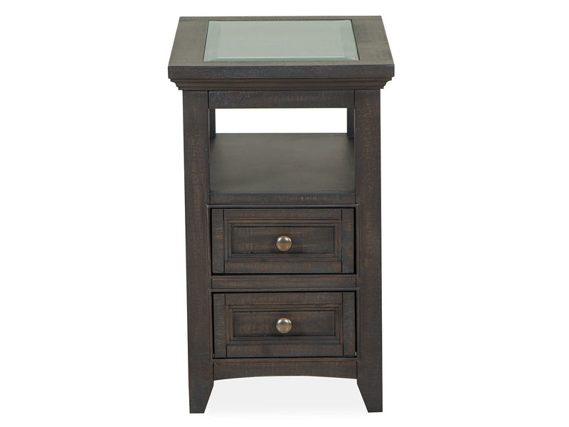 Westley Falls - Chairside End Table - Graphite, photo 3 of 7
