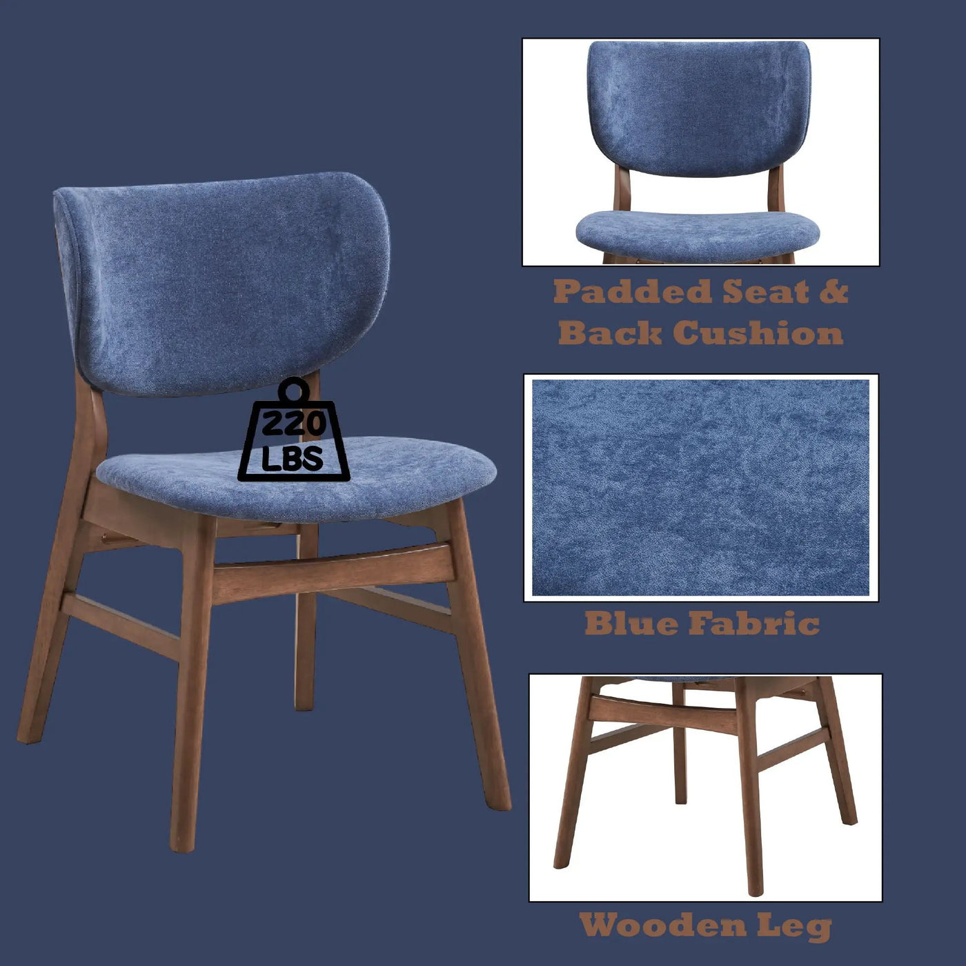 Bevis - Side Chair (Set of 2) by HouseOfZazla