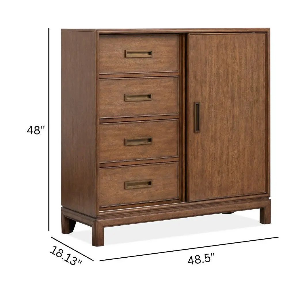 Ridgefield - Door Chest - Russet, photo 3 of 7