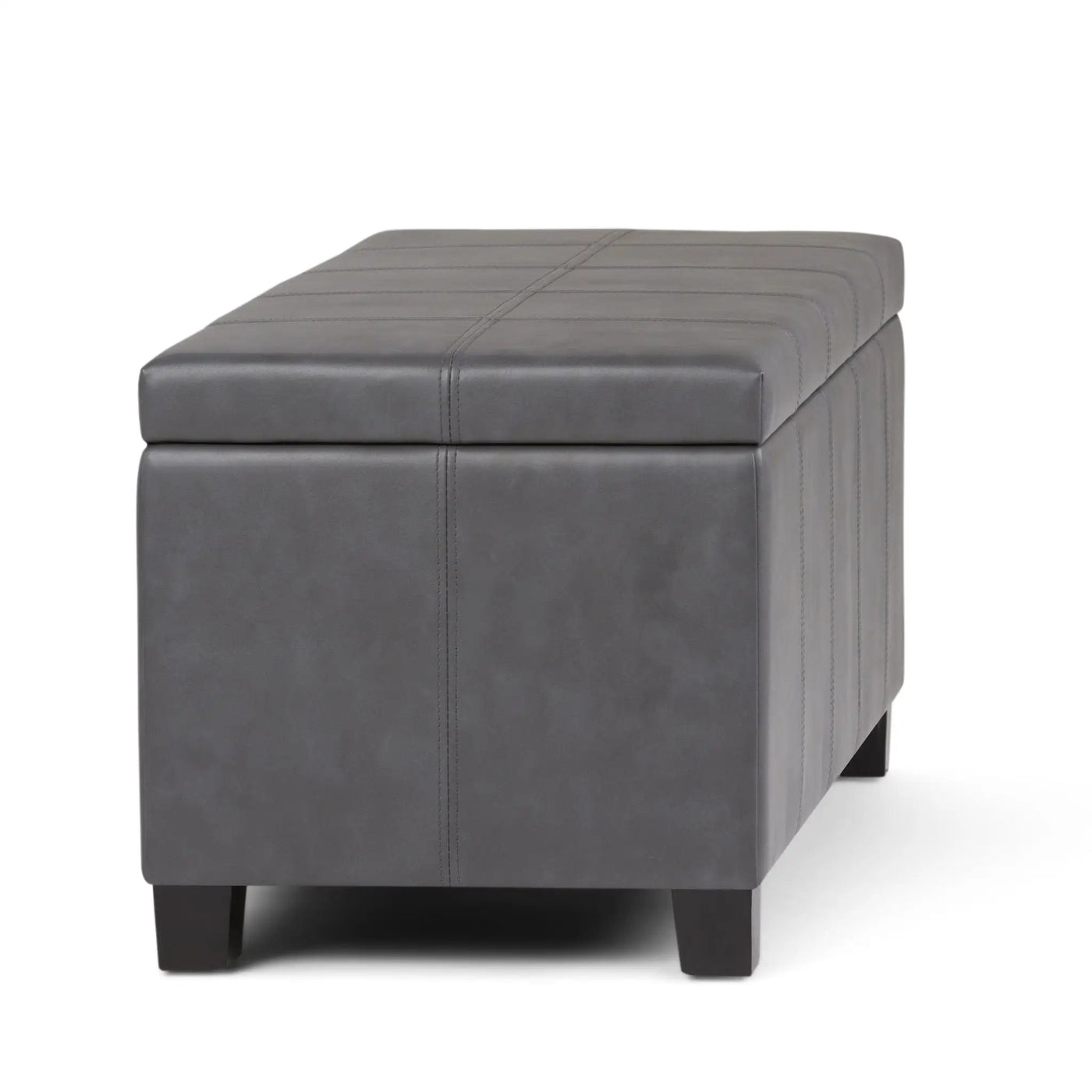 Dover - Upholstered Storage Ottoman Bench by HouseOfZazla