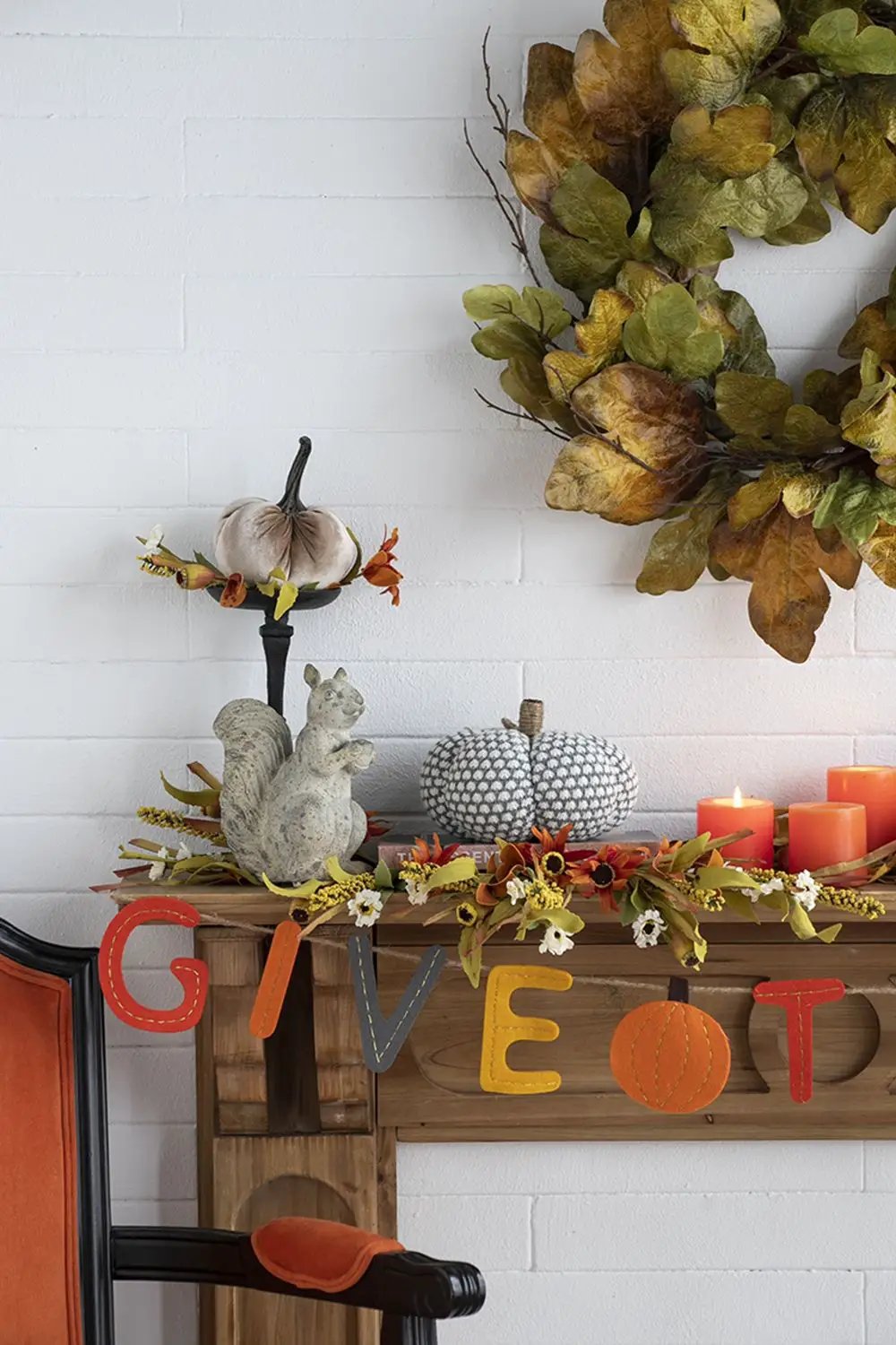 Knite Pumpkin Ornament Decor For Holiday Harvest Festival Fall Festival & Thanksgiving by HouseOfZazla