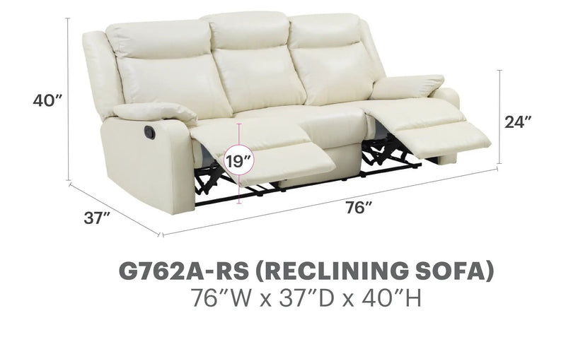 Contemporary Three Seater Sofa by Unique Piece Furniture
