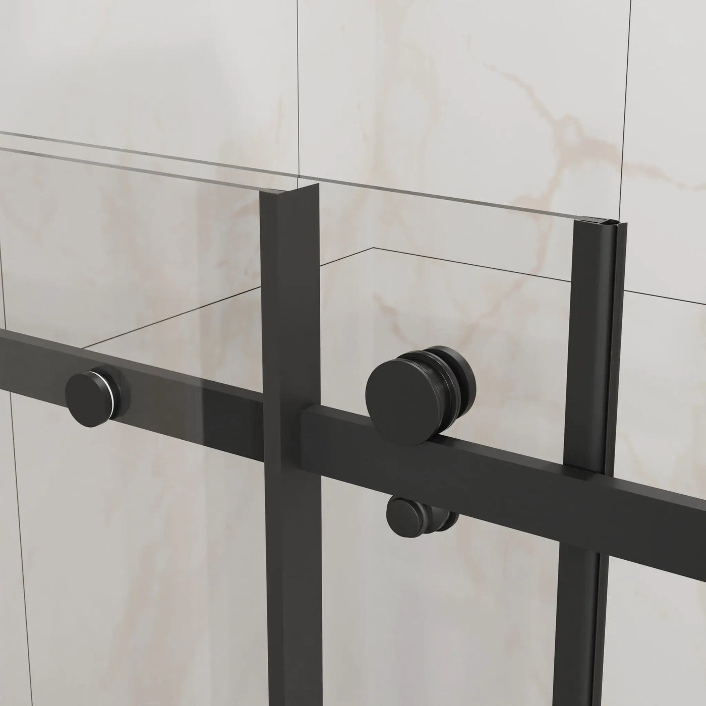 Frameless Tub Sliding Shower Door With Easy Clean Coating by HouseOfZazla