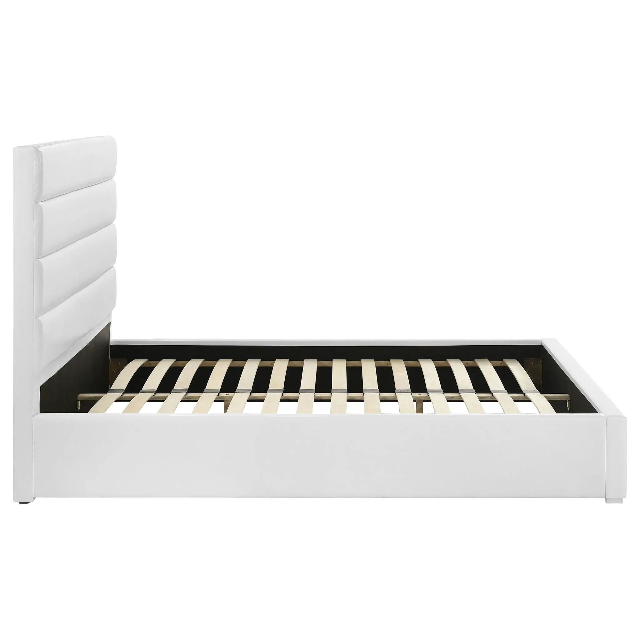 Felicity 53-inch Upholstered California King Bed White by Unique Piece Furniture