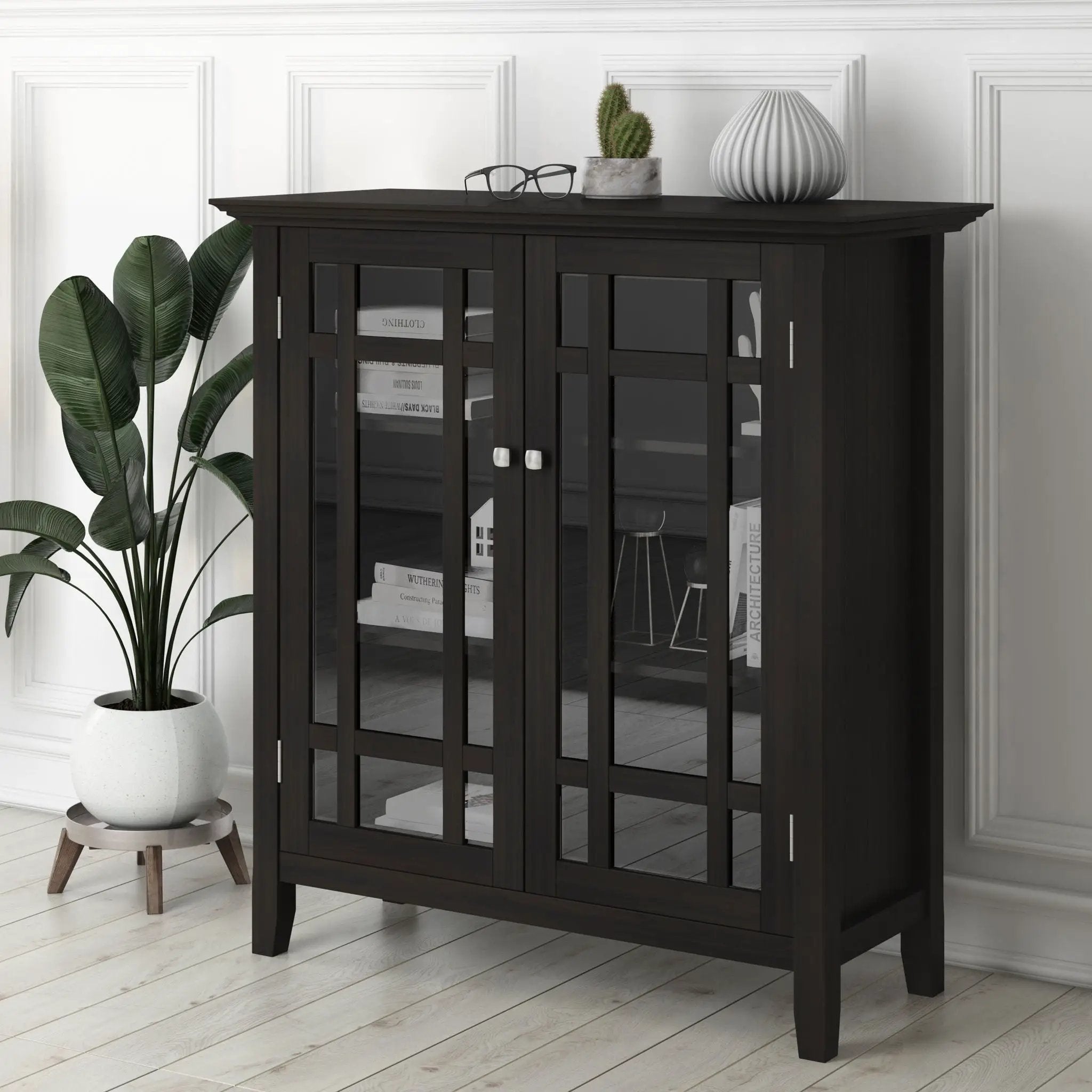 Bedford - Medium Storage Cabinet - Hickory Brown by Unique Piece Furniture
