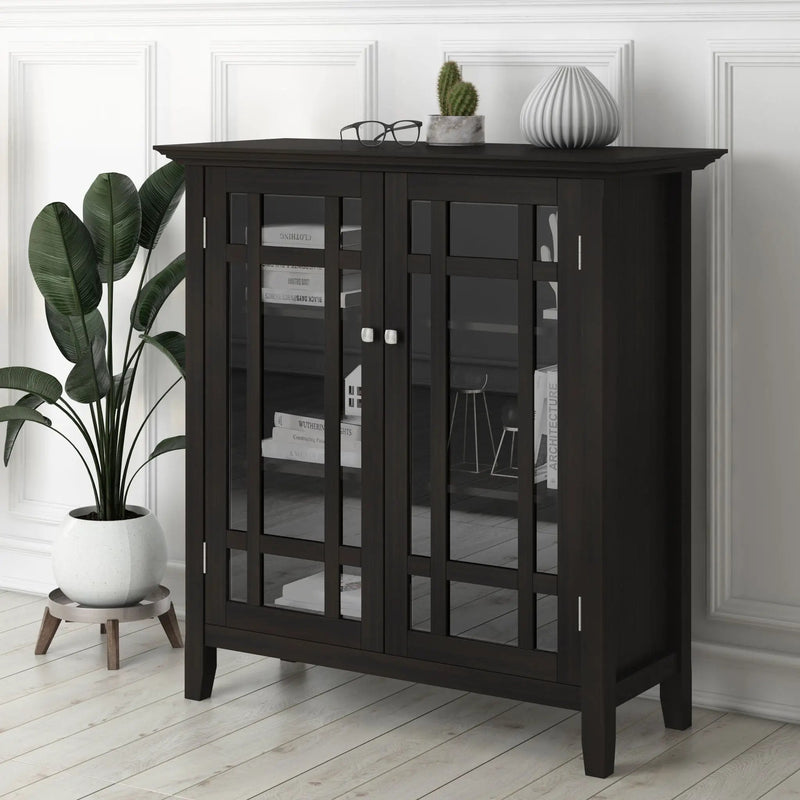 Bedford - Medium Storage Cabinet - Hickory Brown by HouseOfZazla