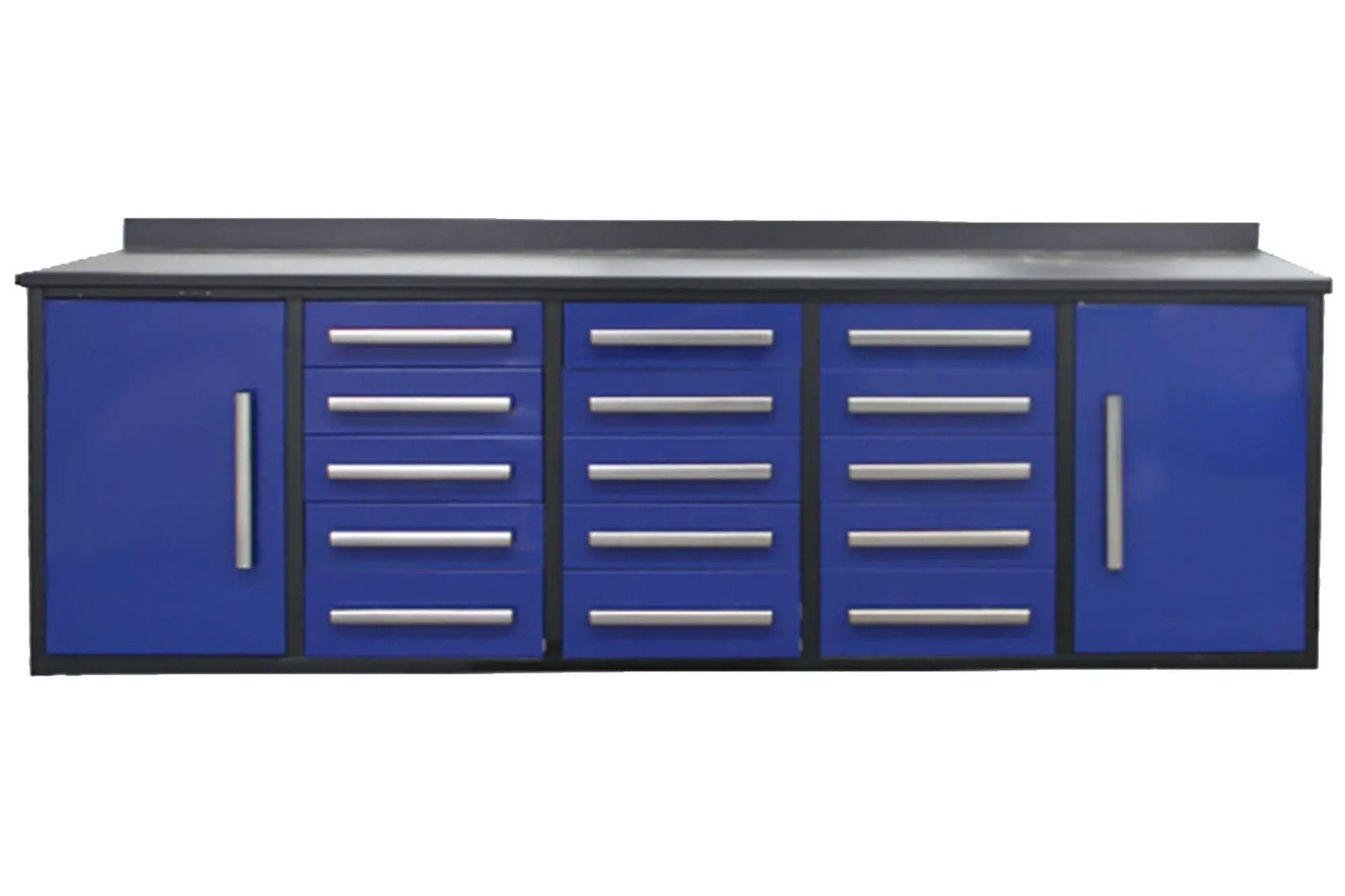 Storage Cabinet With Work Bench (15 Drawers And 2 Cabinets) by HouseOfZazla