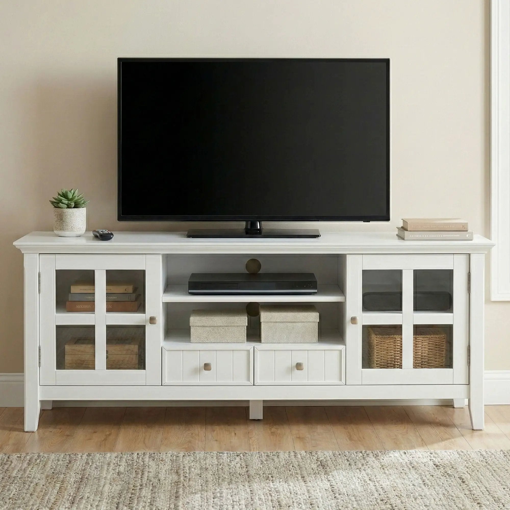 Acadian - TV Media Stand by Unique Piece Furniture