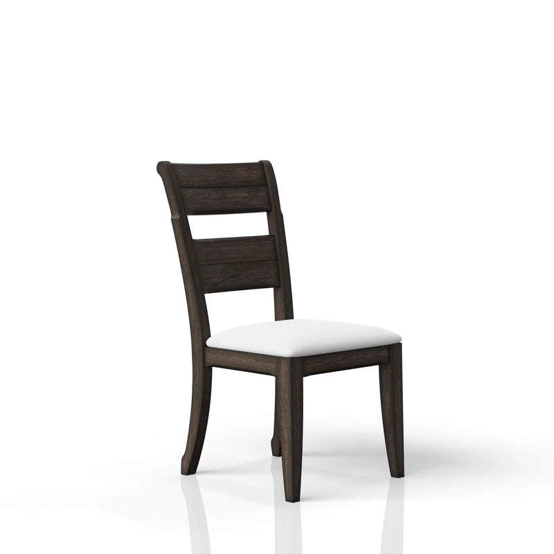 Upholstered Seat Side Chair - Chocolate by Unique Piece Furniture