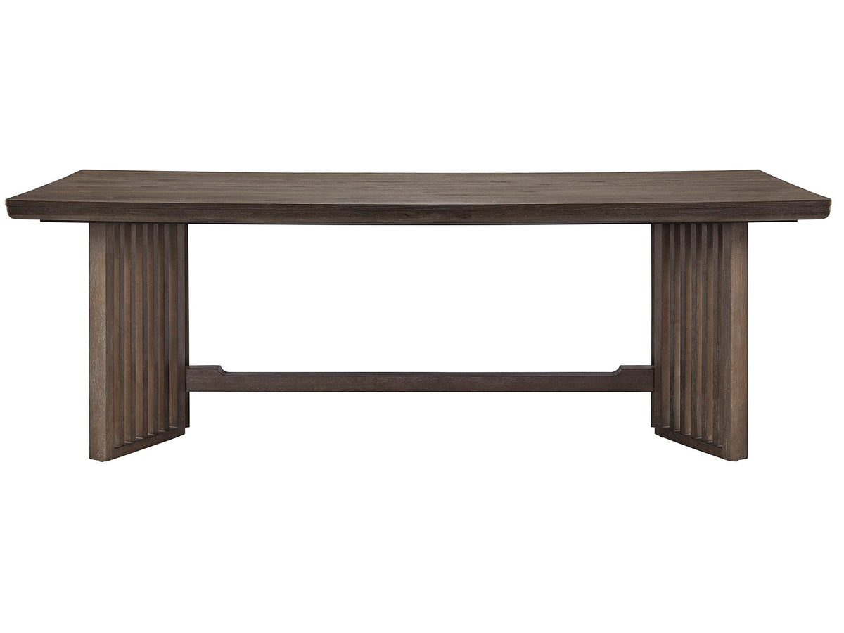 Kavanaugh - Trestle Dining Table - Weathered Kona Brown, photo 3 of 6