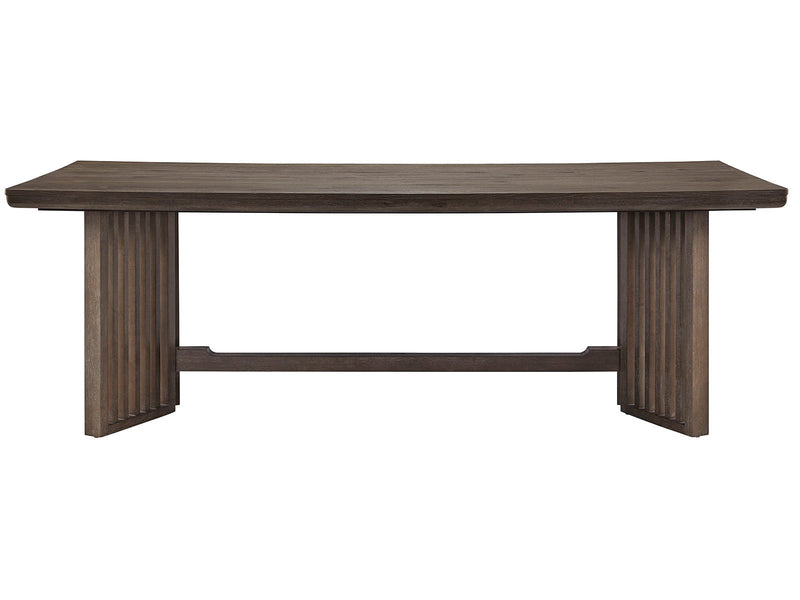Kavanaugh - Trestle Dining Table - Weathered Kona Brown, photo 3 of 6
