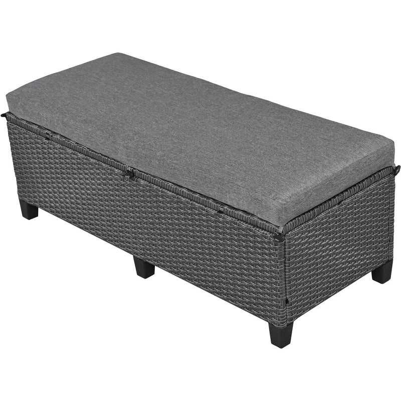 Tomax 5-Piece Outdoor Patio Rattan Sofa Set by HouseOfZazla