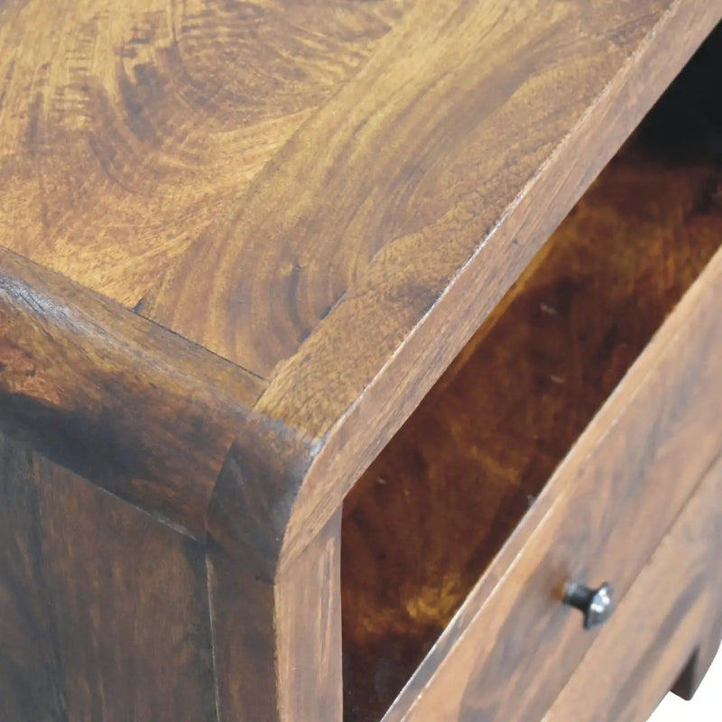 Solid Wood Aspen Nightstand by HouseOfZazla