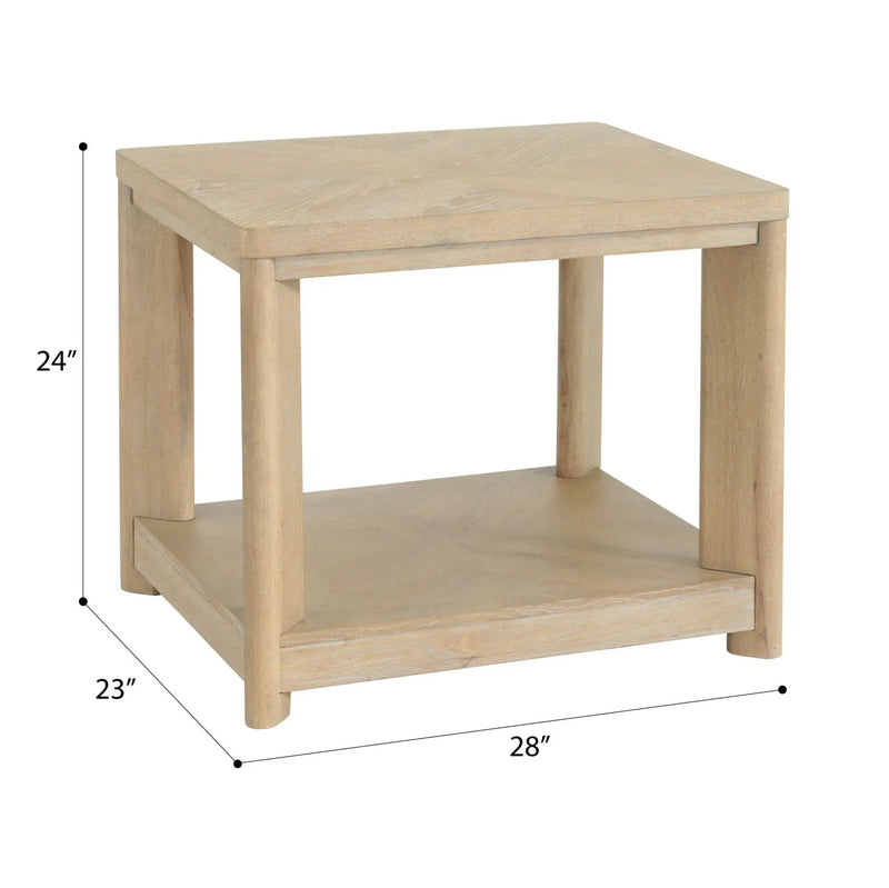 End Table - Tan by Unique Piece Furniture