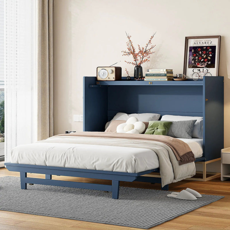 Murphy Bed With Iron Legs, Modern Design by Unique Piece Furniture