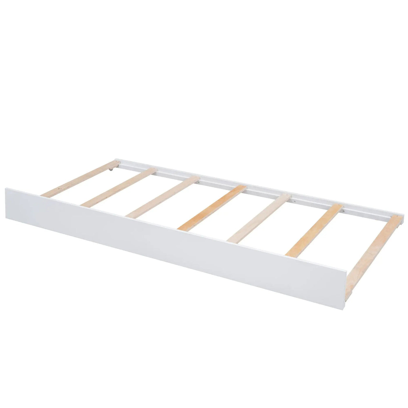 Storage Platform Bed With LED Lights, 2 Drawers And Trundle by HouseOfZazla