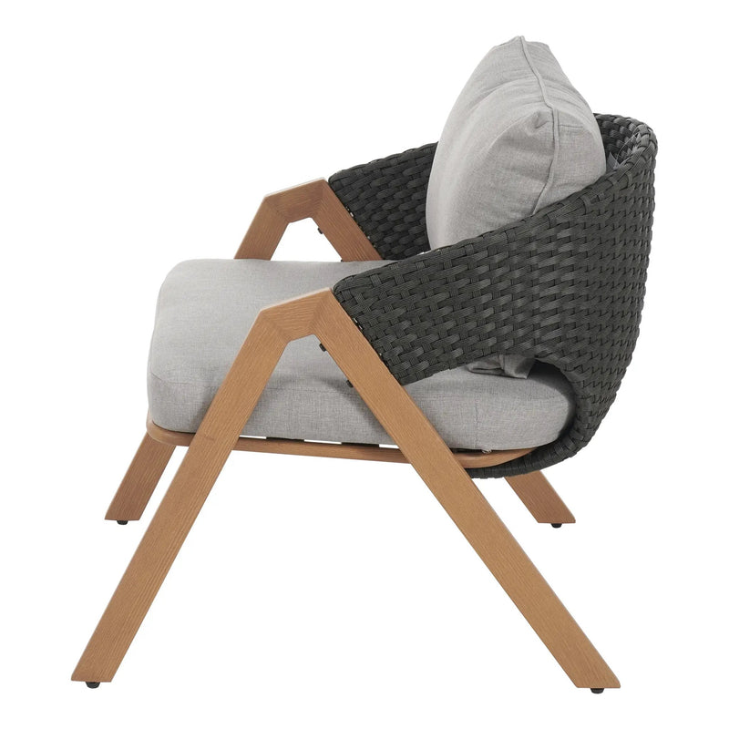 4-Person Patio Conversation Set with Cushions by HouseOfZazla