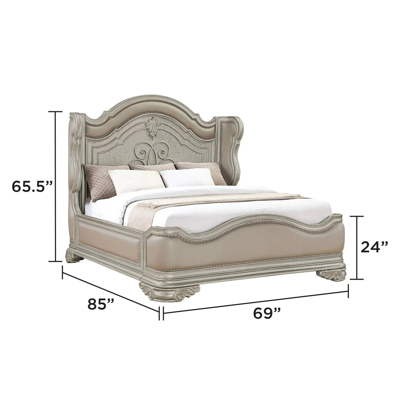 Bella - Traditional Bed by HouseOfZazla