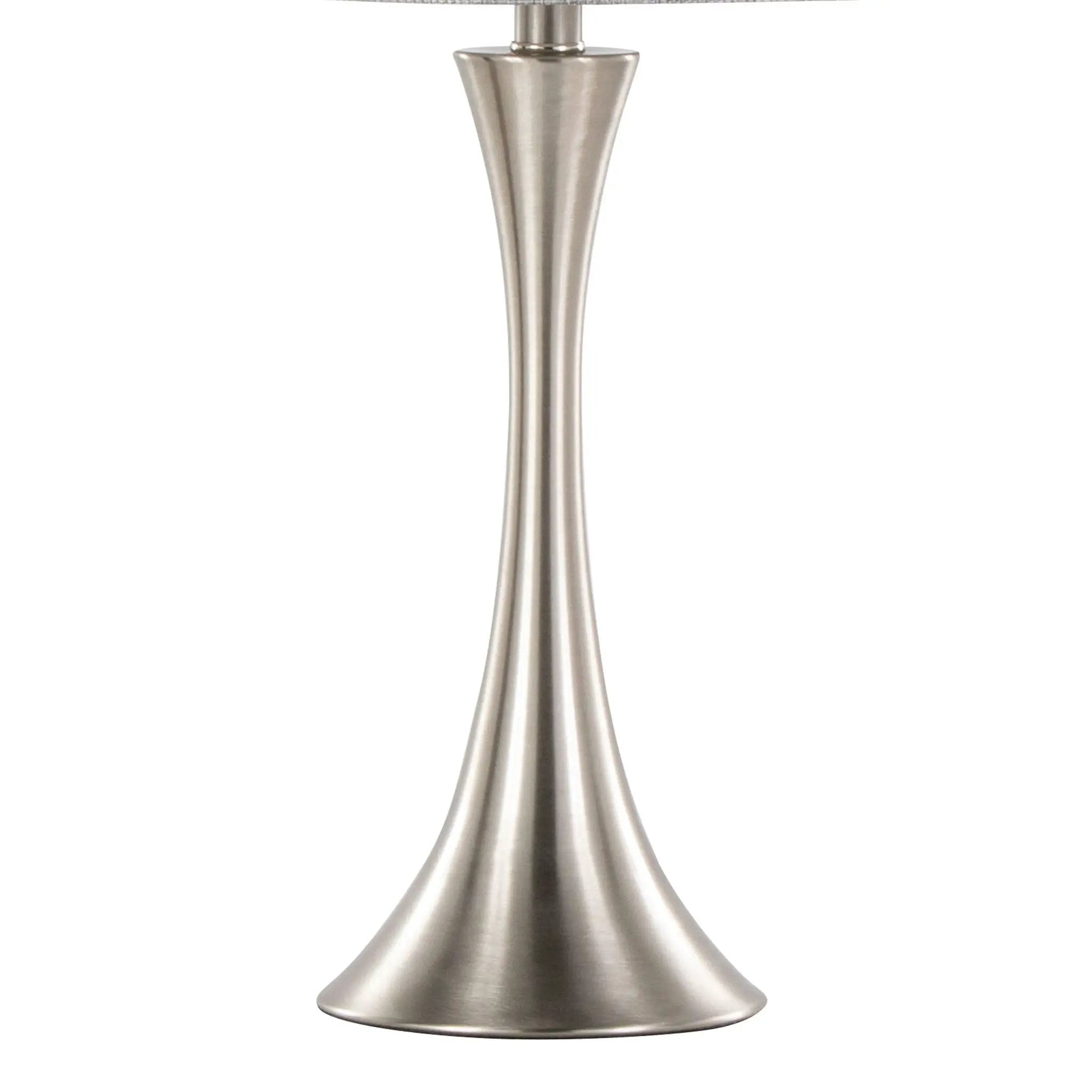 Lenuxe - Contemporary Modern Design Table Lamp (Set of 2) by HouseOfZazla