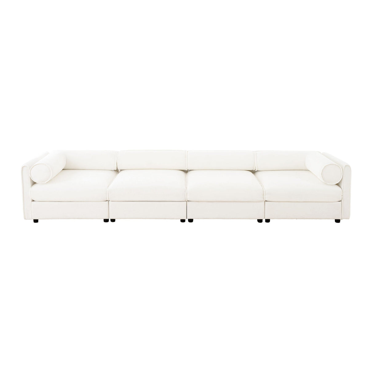 Stylish Sofa With Storage Seat And Cylindrical Backrest, photo 33 of 40