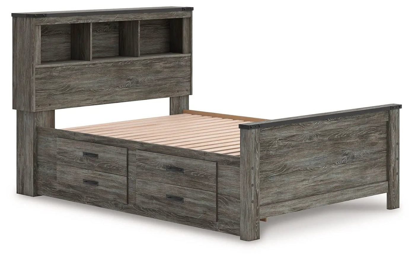 Frandern - Bookcase Panel Bed by Unique Piece Furniture