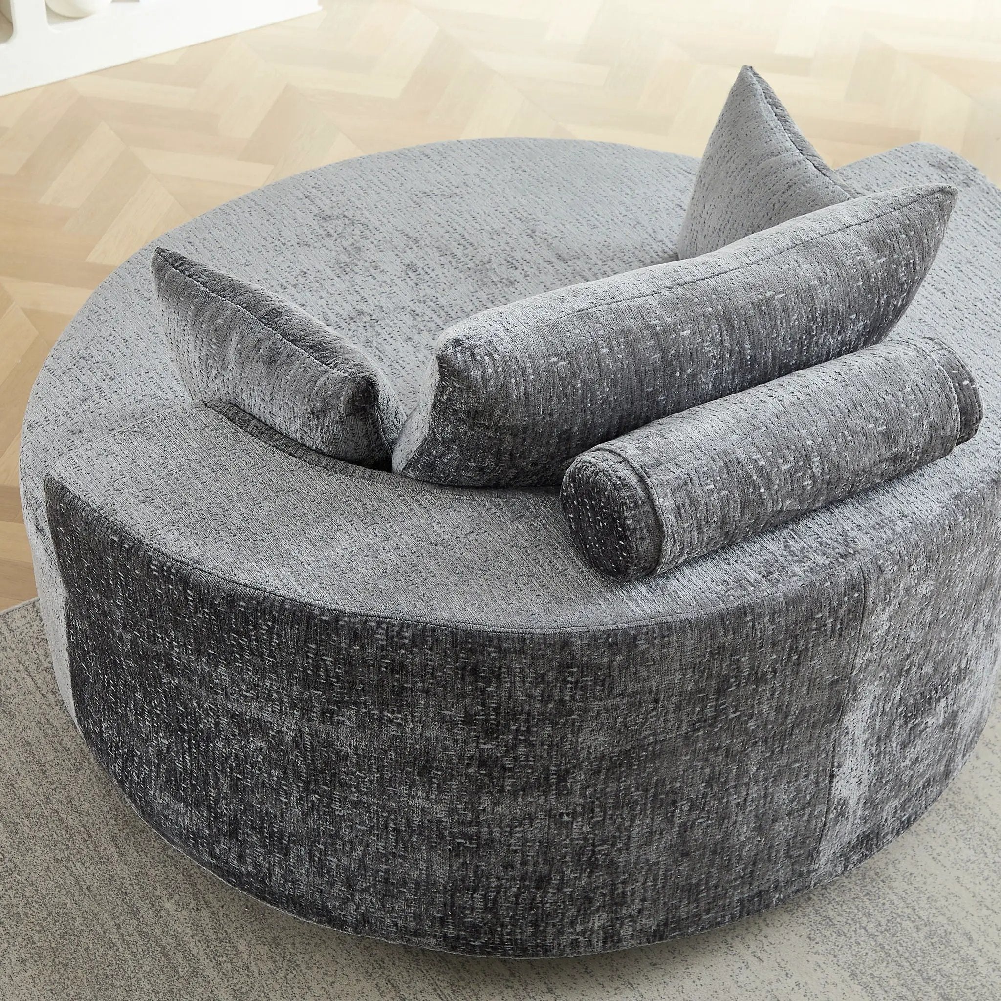 Swivel Chair With Rotating Base For Living Room by HouseOfZazla