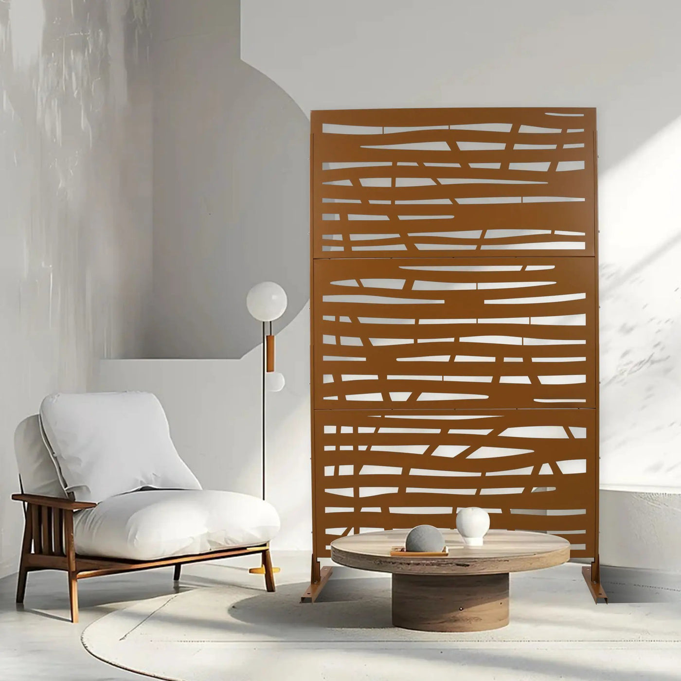 Outdoor & Indoor Privacy Screen Metal Privacy Screen by HouseOfZazla